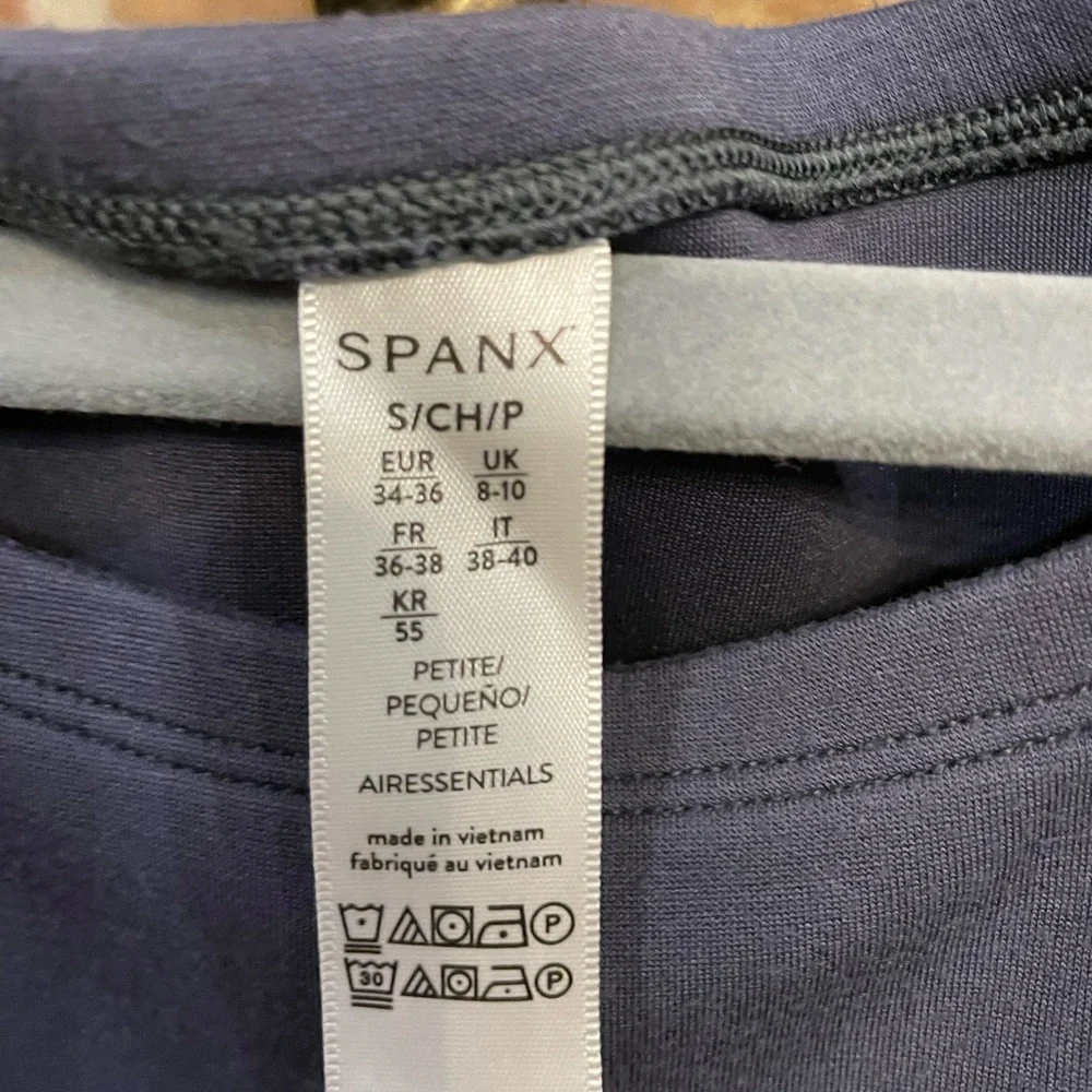 SPANX Dark Blue Jumpsuit - Picture 2 of 3